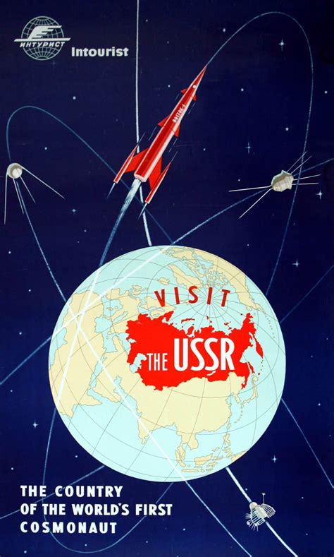 Intourist Posters From The Soviet Era Retours