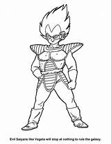 Coloring Dragon Ball Pages sketch template