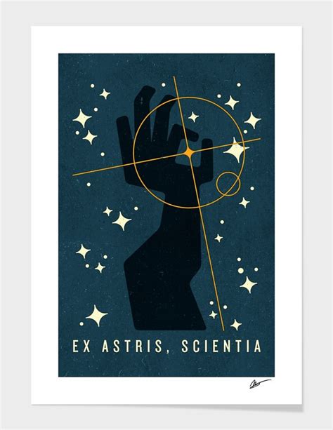 Ex Astris Scientia Art Print By Michael Mateyko Numbered Edition