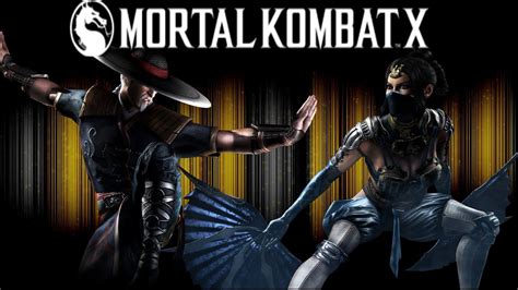 mortal kombat x gameplay kung lao and kitana x rays fatalities 60 fps youtube