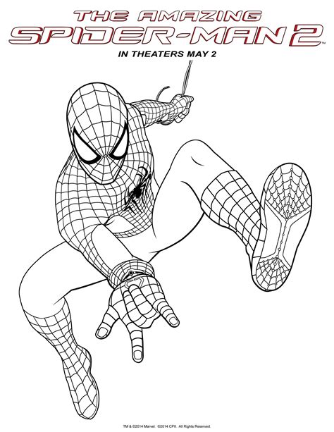 amazing spider man coloring pages dennis henningers coloring pages