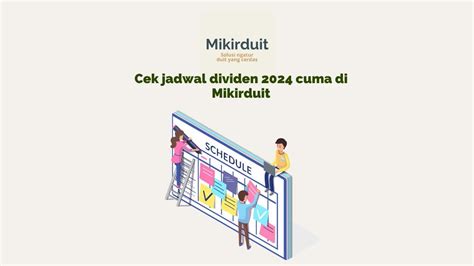 jadwal dividen   tips cuan  pajak