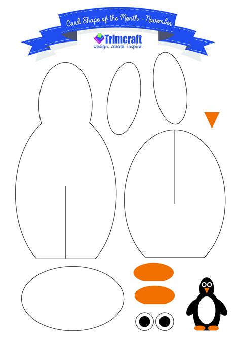 penguin printables templates