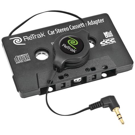 retrak stereo cassette adapter etcassetteb  home depot