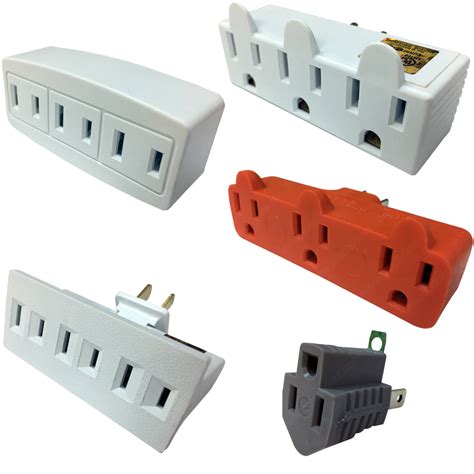 electriduct multi outlet wall adapter power taps