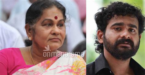 punish him if he wronged kpac lalitha on son sidharth s role in actress attack sidharth