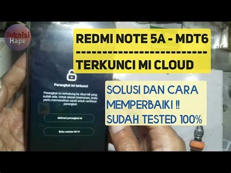 unlock mi cloud  redmi note  mdt ugglite tutorial service hp