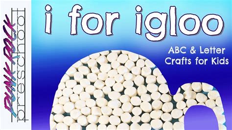 letter   igloo fun preschool crafts  kids  preschool