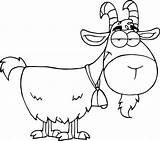 Goat Goats Learningprintable sketch template