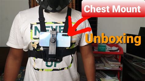 chest mount unboxing chest mount  mobile  action cam youtube