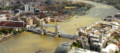 interesting photo   day miniature london