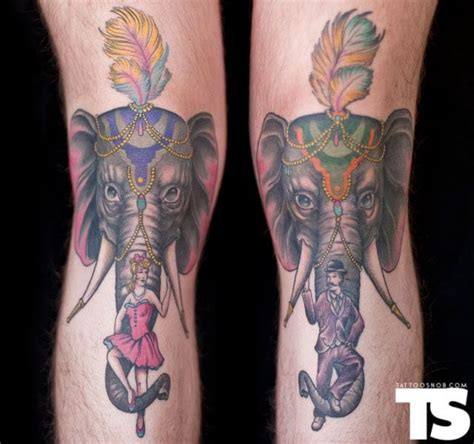 40 entertaining circus tattoos tattoodo