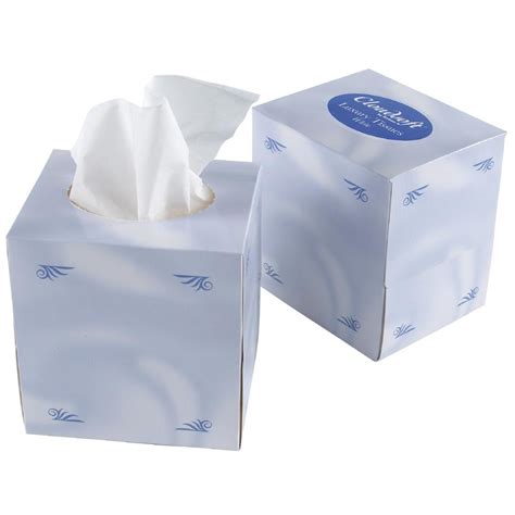 facial tissues cube  cloudsoft cf smart hospitality supplies