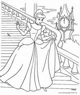 Cinderella Cinderela Colorironline Coloringhome Cenerentola Wrhs sketch template