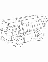 Coloring Truck Pages Dump Peterbilt Plow Drawing Simple Getcolorings Printable Color Kids Snow Template sketch template