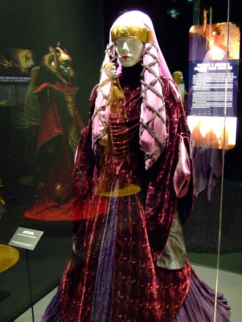 padme purple gown on display naboo queens pinterest gowns purple gowns and display