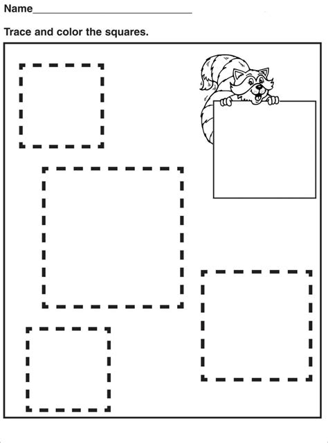 tracing pages  preschool activity shelter