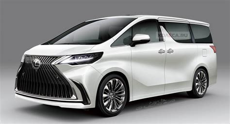 lexus minivan      based  toyotas alphard carscoops