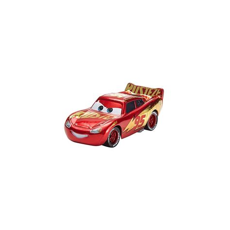 Disney Cars Pixar Die Cast Lightning Mcqueen With Wrap Vehicle On Onbuy