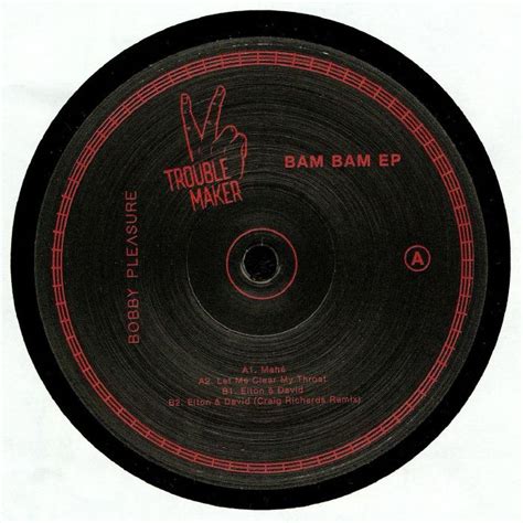 Bobby Pleasure Bam Bam Ep Vinyl At Juno Records
