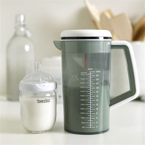 baby brezza electric oz  step formula mixer pitcher motorized mixing syst  ebay
