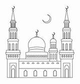 Mosque Zayed Vector Dhabi Sheikh Abu Outline Icon Style Browse Similar sketch template