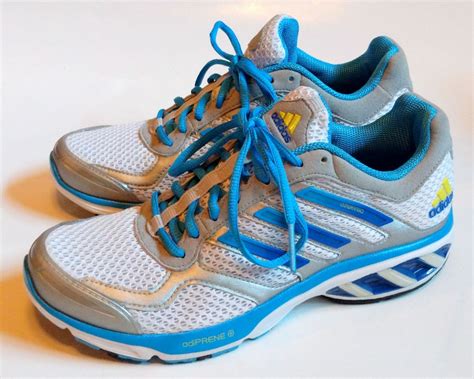 womens adidas adiprene ozweego athletic running shoes sneakers blue  ebay
