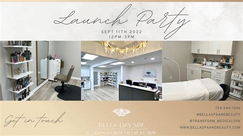 launch partynew location grand opening bella spa  beauty visit