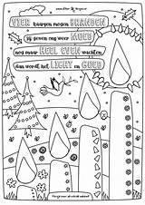 Advent Kerst Kleurplaat Kleurversjes Kleurplaten Gedicht Christelijke Vierde Kerstmis Derde Kaarsen Versje Tweede Vier Branden Mogen Advents Oud Adventszondag Kiezen sketch template
