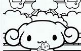 Cinnamoroll Pages Coloring Template sketch template