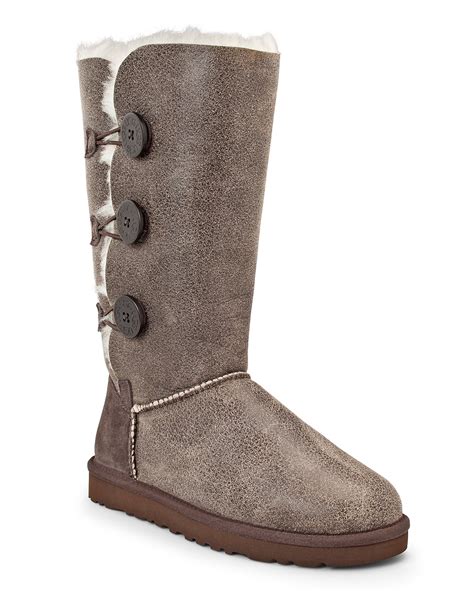 ugg australia bailey button triplet bomber boots bloomingdales