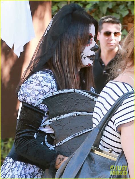 Sandra Bullock Goes Spooky For Halloween Party With Louis Photo