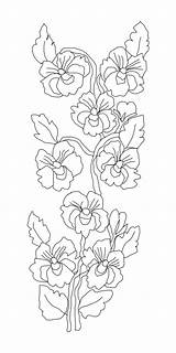 Huipil Violet Patterns sketch template