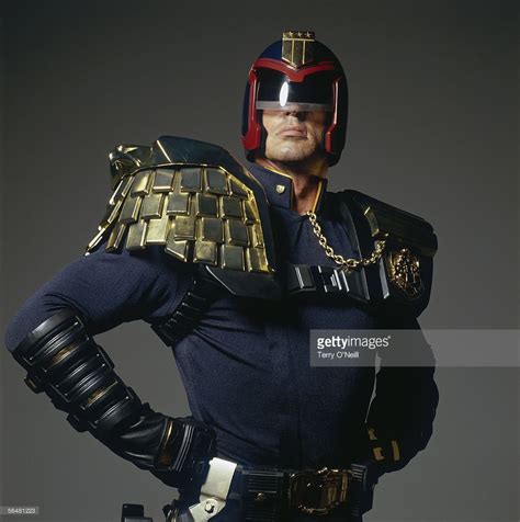 american actor sylvester stallone in costume for the title