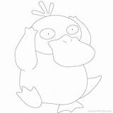 Psyduck Xcolorings Torracat 1023px sketch template