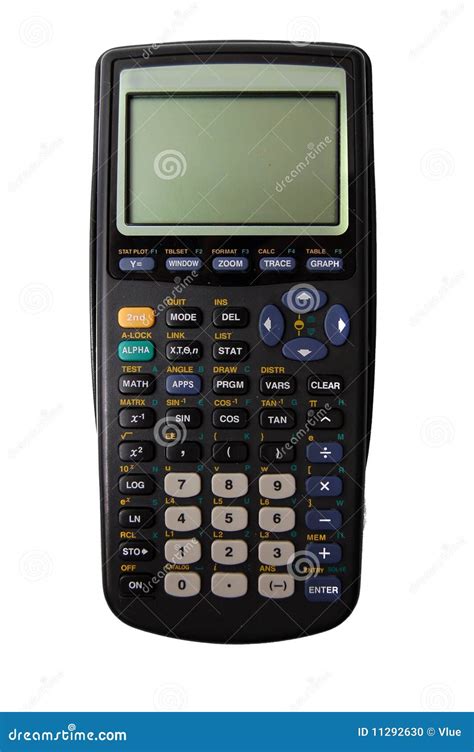scientific graphing calculator stock photo image