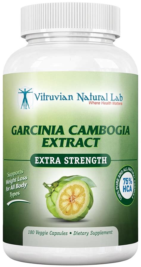 garcinia cambogia pure extra strength 1500mg 75 hca 180 capsules