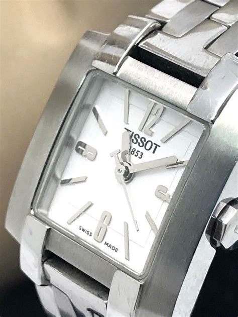 Tissot 1853 White Dial Stainless Steel Swiss Quartz Ladies