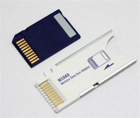 64mb Memory Stick Ms Duo For Sony Old Camera Psp With Adapter