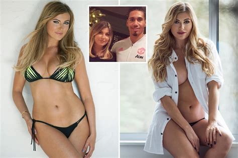 Sam Cooke Poses In Stripy Bikini As She And Manchester United Ace Hubby
