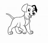 Dalmatian Dog Coloring Outline Template Drawing Blank Pages Lineart Deviantart Templates Pup Getdrawings sketch template