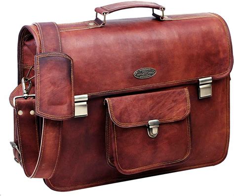 laptop bags  men full grain large leather messenger bag  men