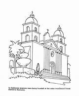 Clipart Spanish Coloring Missions Mission Pages California Printables Usa Colonial Catholic American 19th Century History Cliparts Go Print Next Back sketch template