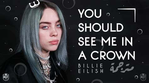 billie eilish       crown lyrics video mtrjm youtube