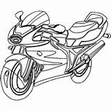 Corsa Disegno Motocicletta Stampare Disegnidacolorareonline sketch template