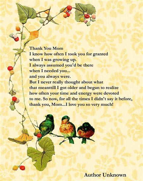 printable mothers day poems  mothers day digital card mothers