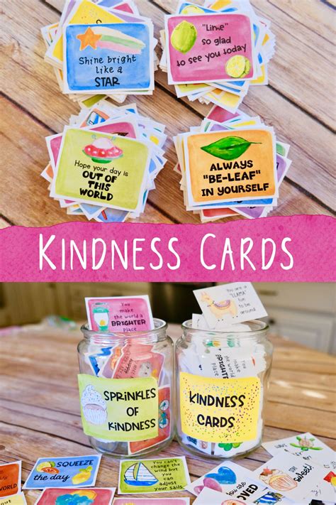 printable kindness cards  lunch box notes  set bundle  etsy