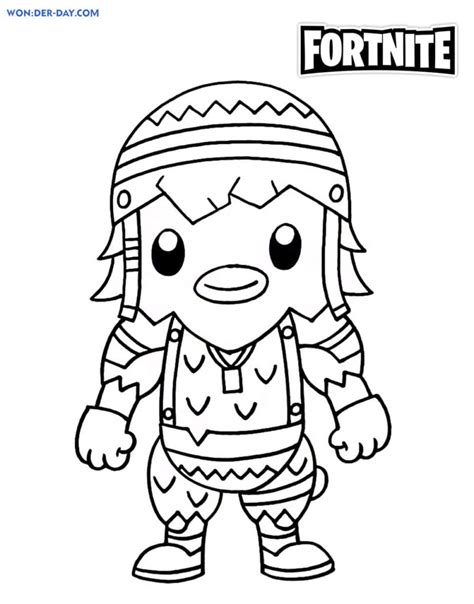 cluck fortnite coloring pages printable coloring pages