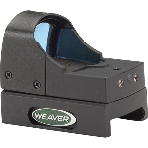 weaver micro red dot sight  bh photo video