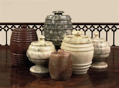 marble  alabaster jars late  century christies